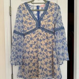 Renamed Blue and White Dress Size Small